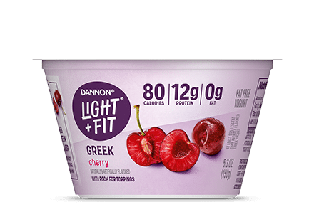 Light + Fit Cherry Nonfat Greek Yogurt