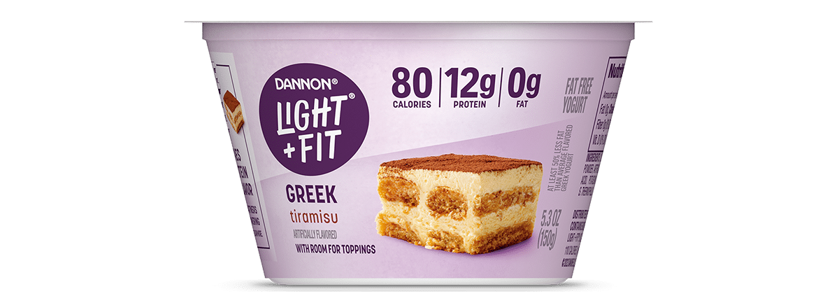 Light + Fit Tiramisu Nonfat Greek Yogurt