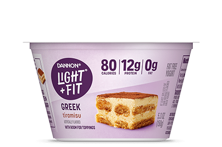 Light + Fit Tiramisu Nonfat Greek Yogurt