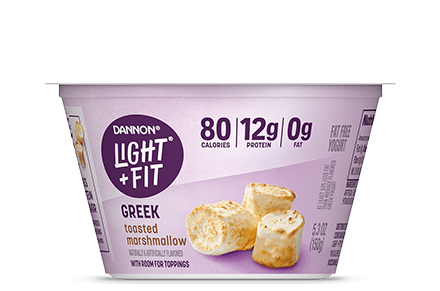 Light + Fit Toasted Marshmallow Nonfat Greek Yogurt